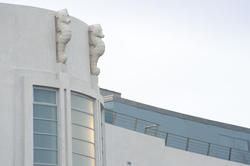 7771   Art Deco details on the Midland Hotel