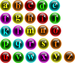 9420   monogram bubble icons