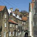 7960   Narrow street in Robin Hoods Bay