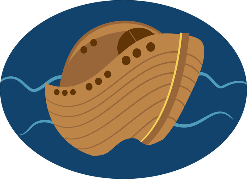 <p>Noahs Ark Clip Art Illustration.</p>