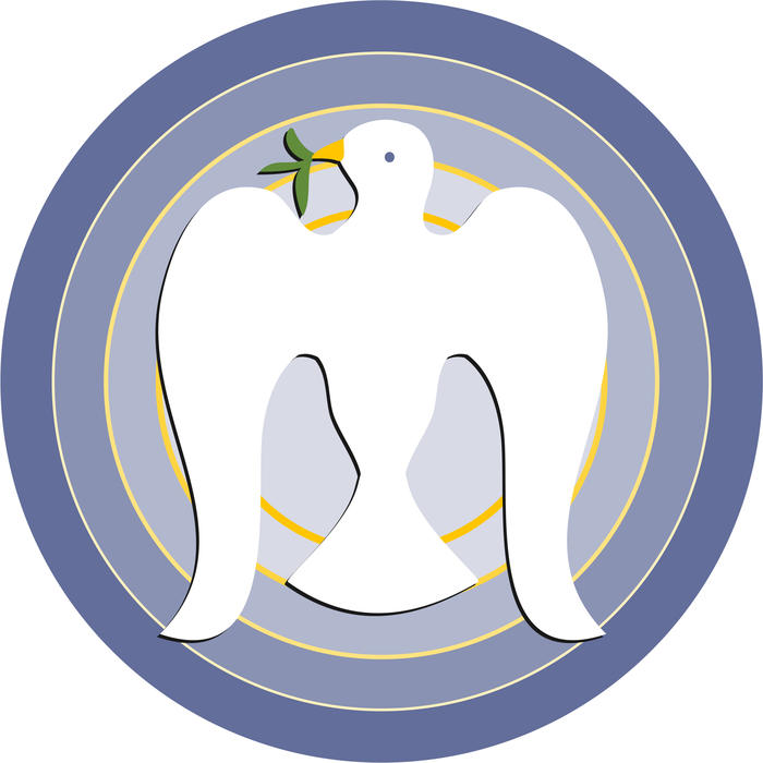 <p>Dove of peace clip art illustration.</p>
