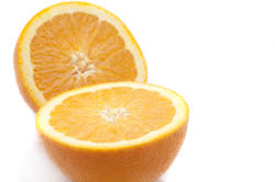 8425   Halved orange