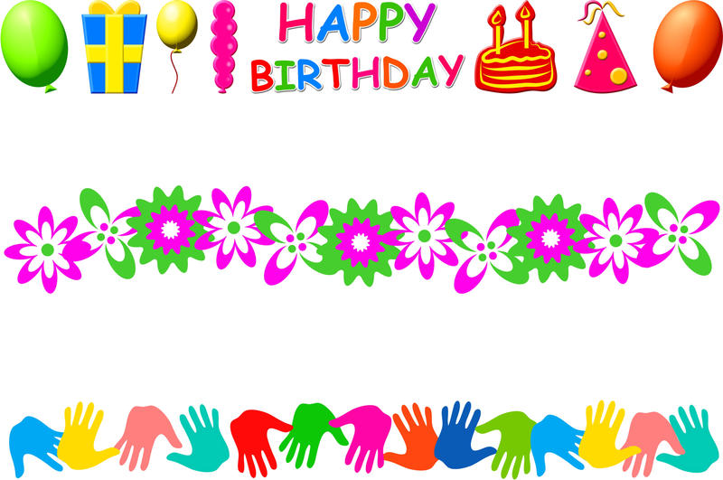 <p>Decorative page border edges for special occasions and events.</p>