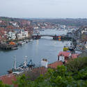 7938   Swing bridge in Whitby harbour