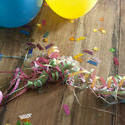 11469   Birthday Party Decorations on Wooden Table