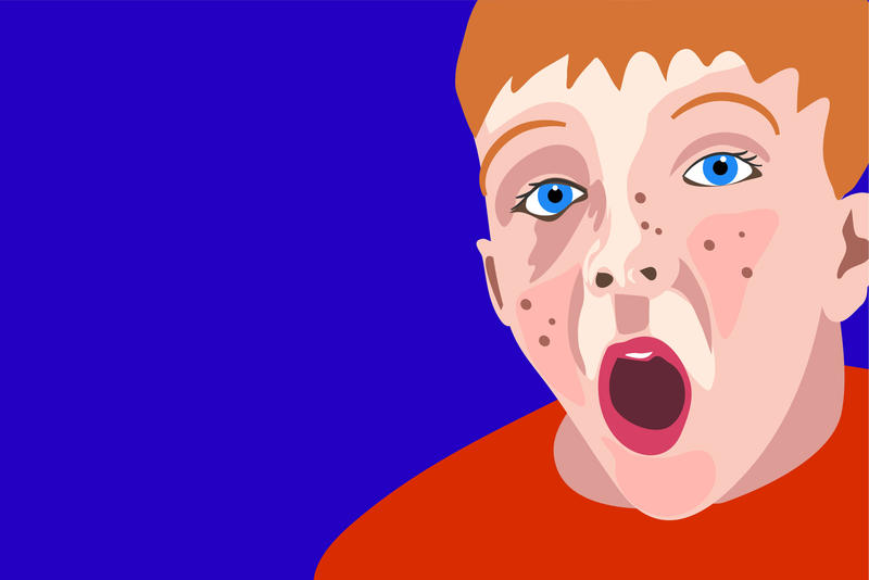 <p>Portrait of a boy.</p>