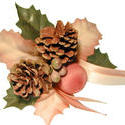 11571   Festive Christmas bundle with pine cones