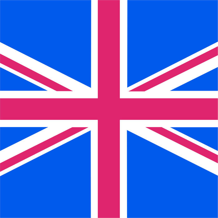 <p>United Kingdom Union Jack flag illustration.</p>