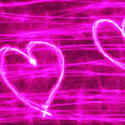 9026   pink heart page banner