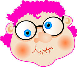 9482   pink rinse granny