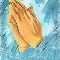 9598   praying hands pencil