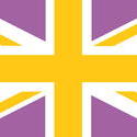 9346   purple yellow union jack