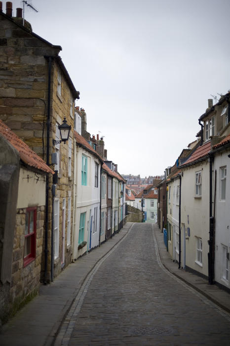 Henrietta Street, a narrow alley in Whitby