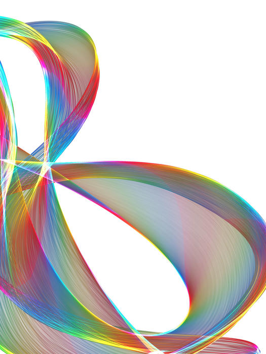 <p>Rainbow ribbon background pattern.</p>