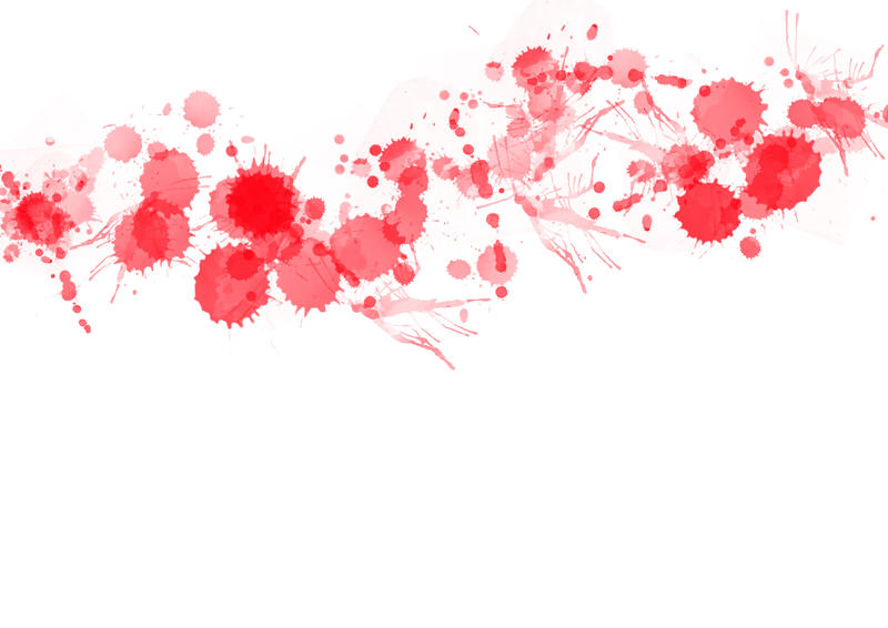 <p>Red paint splats background texture.</p>