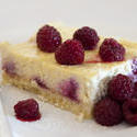 8466   Ricotta cheesecake with raspberries