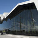 9977   Exterior facade of the Glasgow Riverside Museum