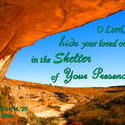 11581   Sheltered in God&#039;s Presence