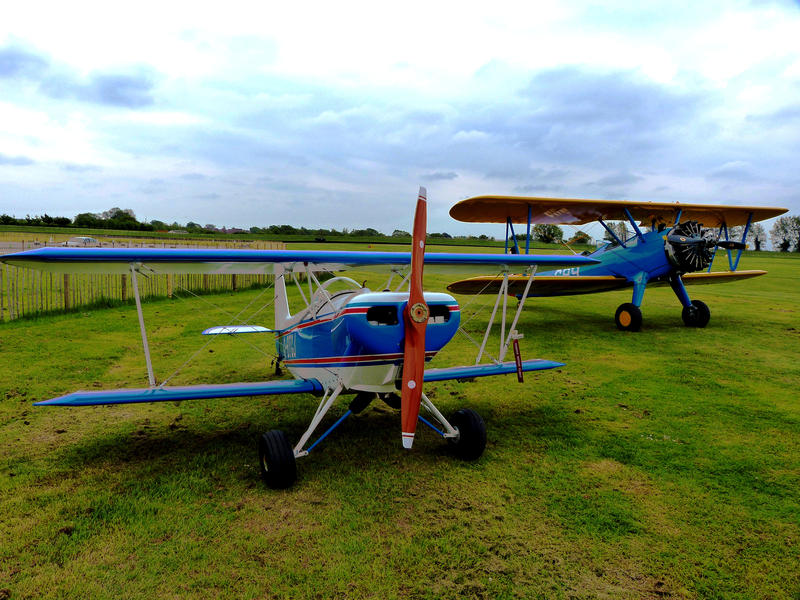 <p>Vintage aircraft</p>Small and Big at Goodwood Vintage