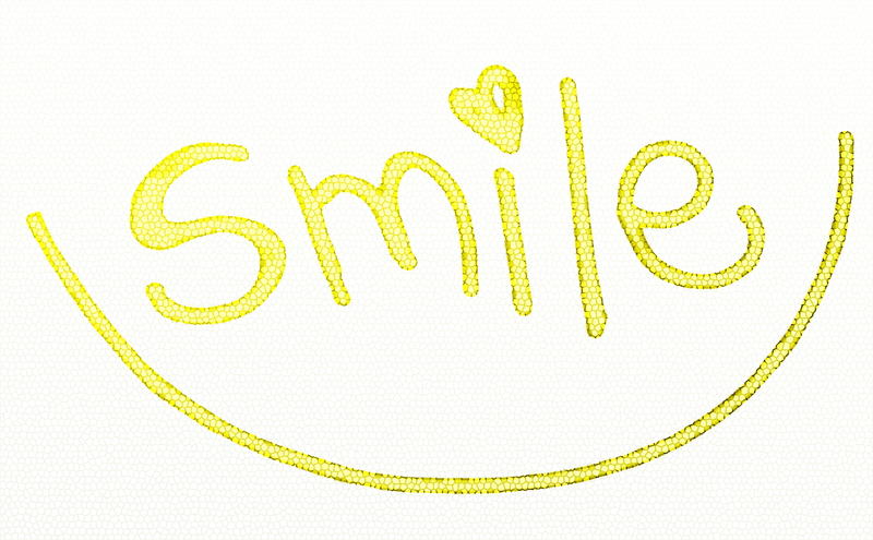 <p>Happy smile text clipart.<br />
&nbsp;</p>
