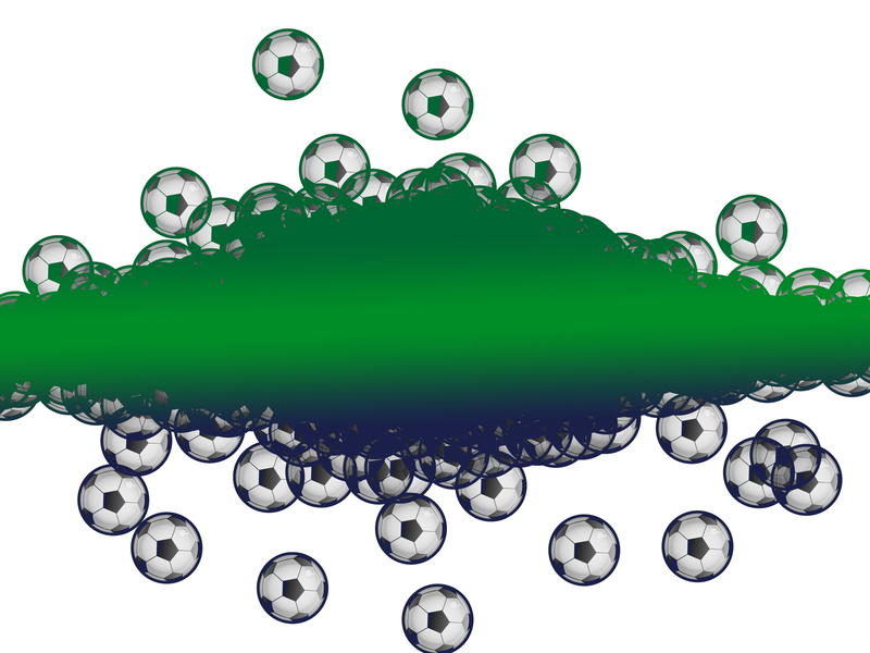 <p>Soccer ball grunge banner clipart illustration.</p>