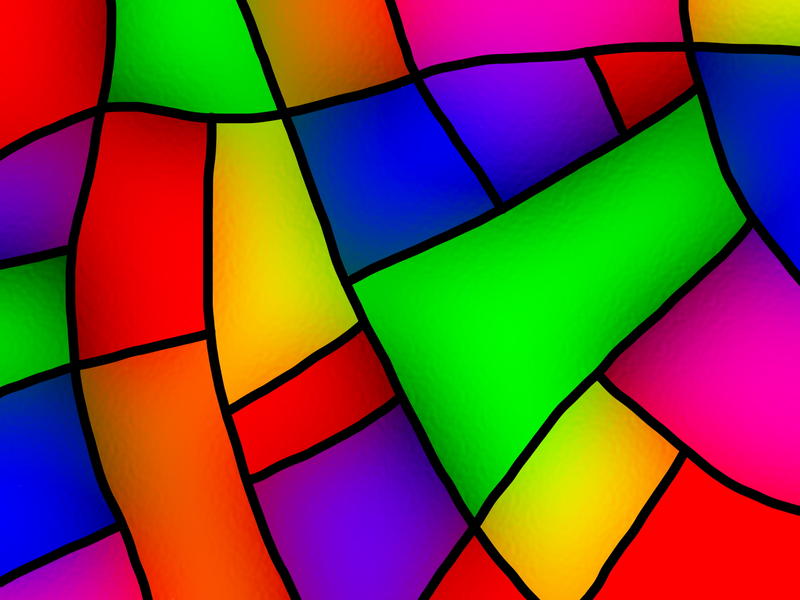<p>Stained glass pattern.</p>