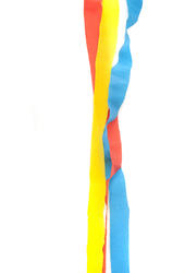 11410   Border of colorful party streamers