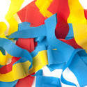 11482   Pile of colorful party streamers