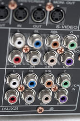 11118   Sound and Video Sockets of Home Theater Device