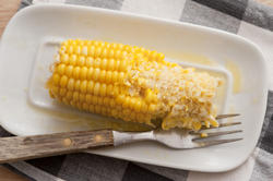 11810   Half eaten cob of sweet corn