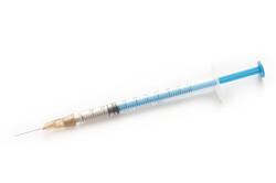 11538   Small disposable syringe and needle