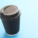 10463   Brown plastic takeaway cup