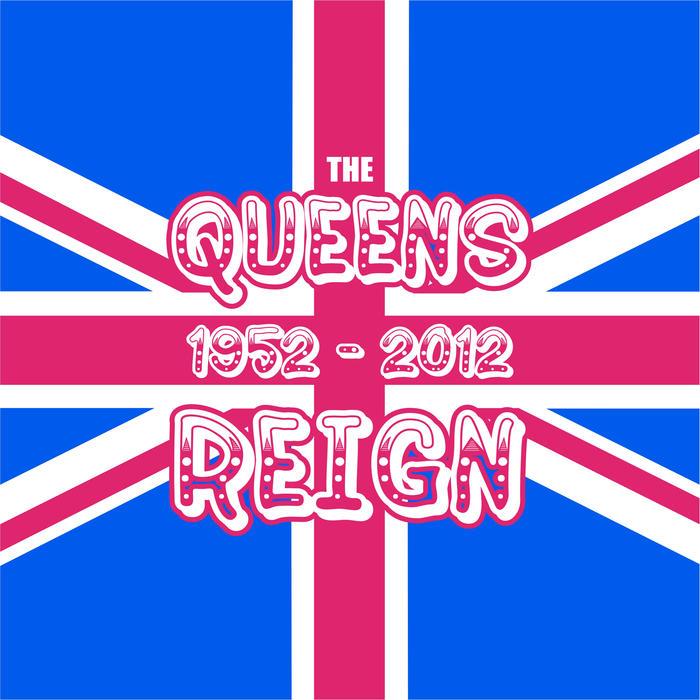 <p>Queens diamond jubilee clip art illustration.</p>
