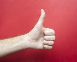 10771   Hand Showing Good Luck