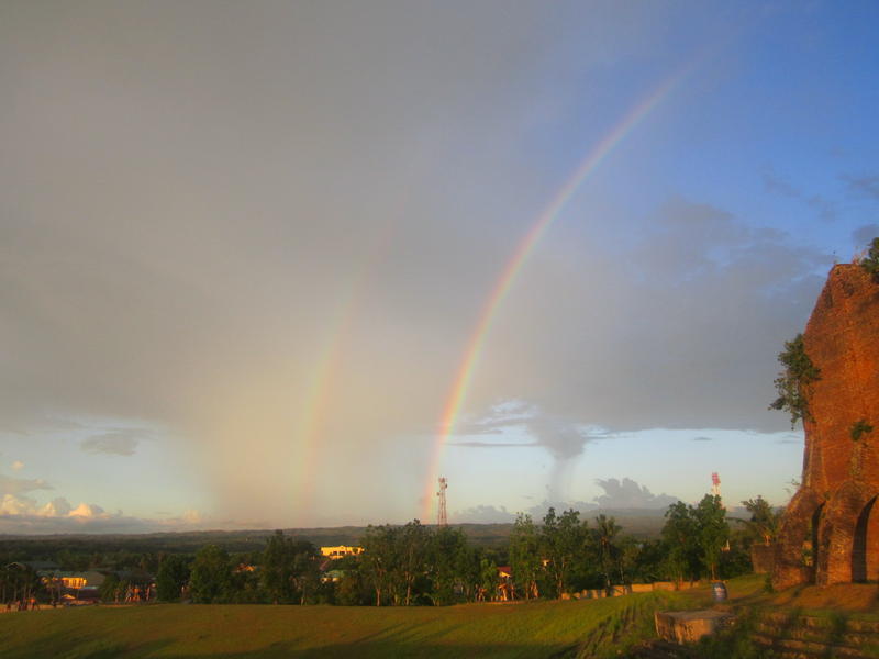 <p>twin rainbow</p>
