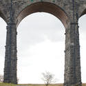 7732   Stone arch on the Ribblehead Viaduct