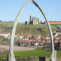 7835   Whale bone monument , Whitby