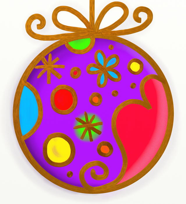 <p>Christmas bauble.</p>
