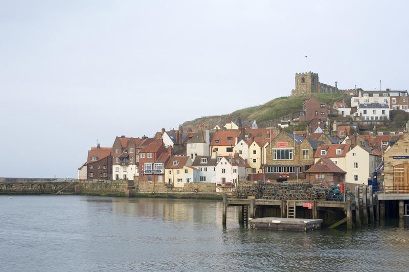 Look from the water at Tate Hill and St Mary's Church