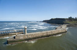 8077   Whitby piers