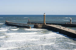 8094   Whitby harbour outer breakwaters