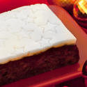 8432   Uncut commercial Christmas cake