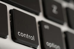 12713   Close up macro of the control key on a keyboard
