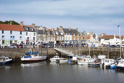 12883   Docked boats in Anstruther, Scotland