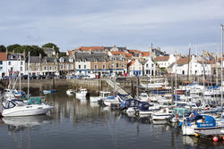 12884   Pleasure and fishing boats moored in Anstruther