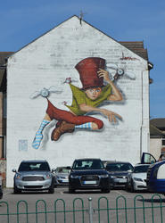17050   Street Art / graffiti art in Blackpool