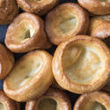 12987   Background texture of individual Yorkshire pudding