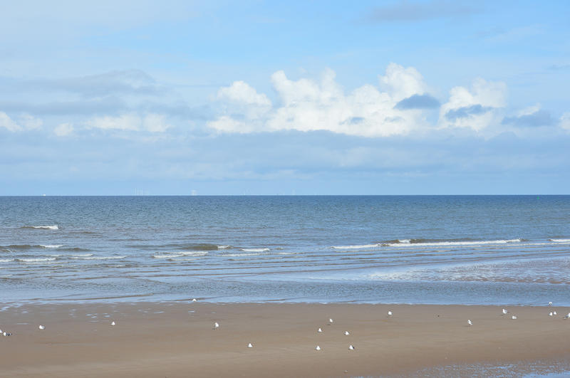 <p>A british beach near to Blackpool, Lancashire. You can find more coastal photos on my website at https://www.dreamstime.com/dawnyh_info</p>
A british beach near to Blackpool, Lancashire.