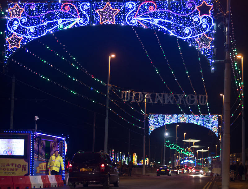 <p>Blackpool illuminations 2017. Blackpool is a seaside town in Lancashire, UK, each year they hold a light show called Blackpool&nbsp;illuminations.&nbsp;More photos like this on my website at -&nbsp;https://www.dreamstime.com/dawnyh_info</p>
Blackpool illuminations