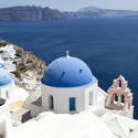 13201   blue domed church in oia